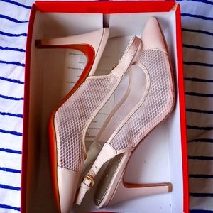 Adrienne Vittadini Womens Mesh Heels